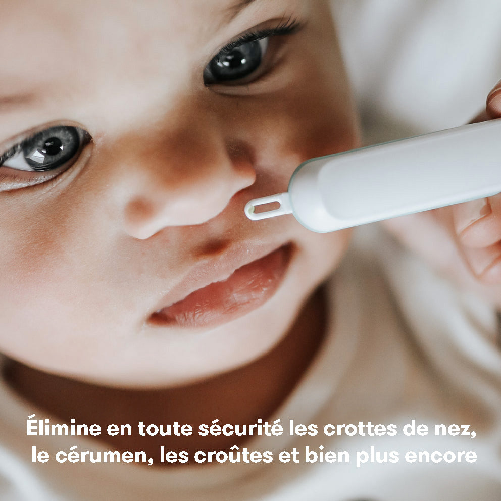Curette 3-en-1 nez, ongles et oreilles