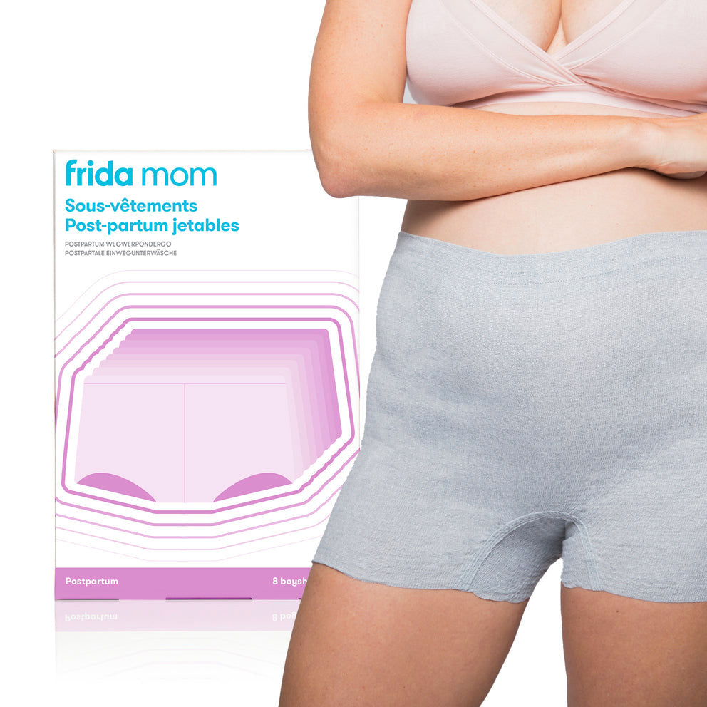 Wegwerp postpartumondergoed
