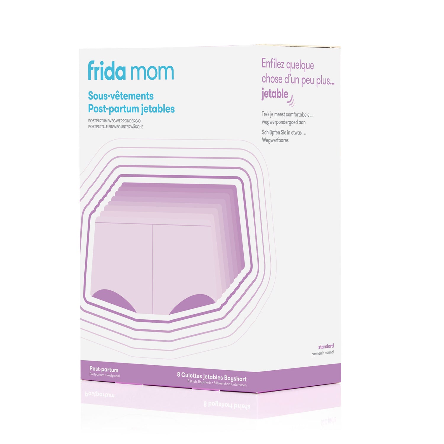 Wegwerp postpartumondergoed