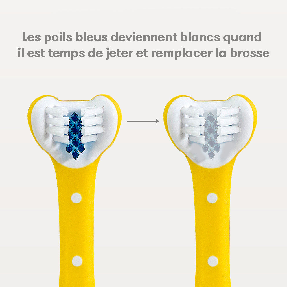 SmileFrida Brosse à dents à trois angles