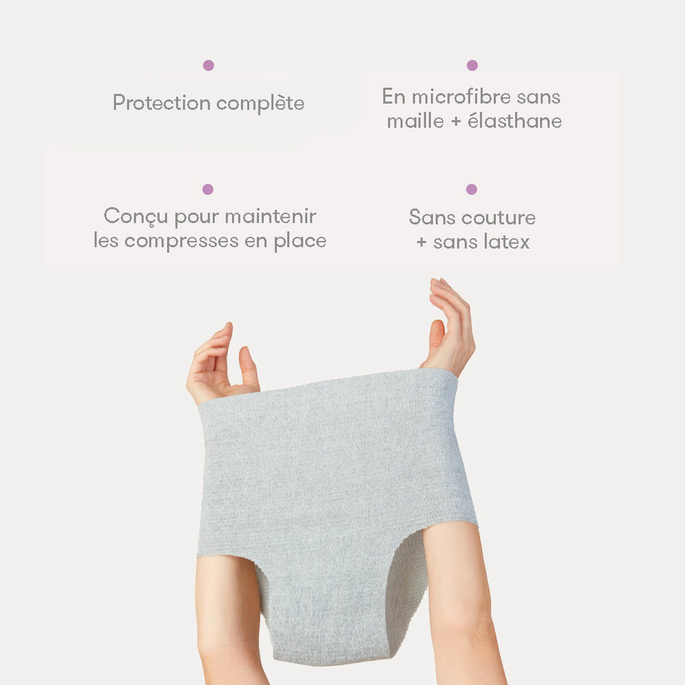 Sous-vêtements post-partum jetables pour Césarienne