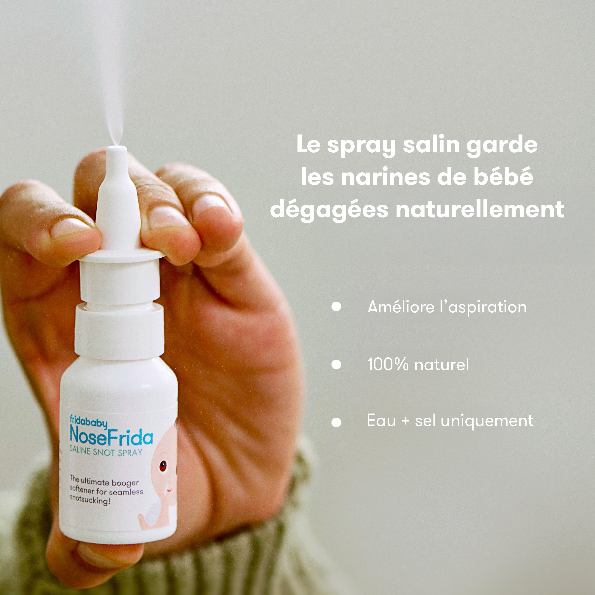 NoseFrida Le kit salin aspi-morve