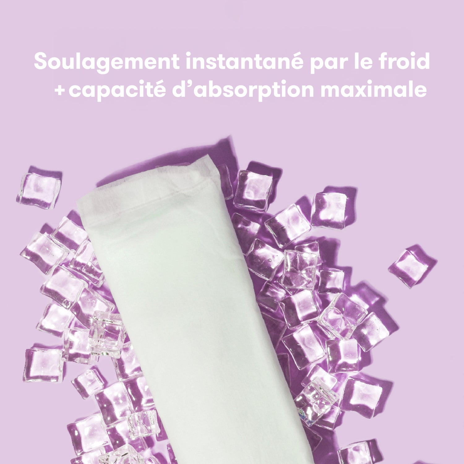 Compresses froides de soulagement rapide+ culottes post-partum jetables (8 compresses + 2 culottes)