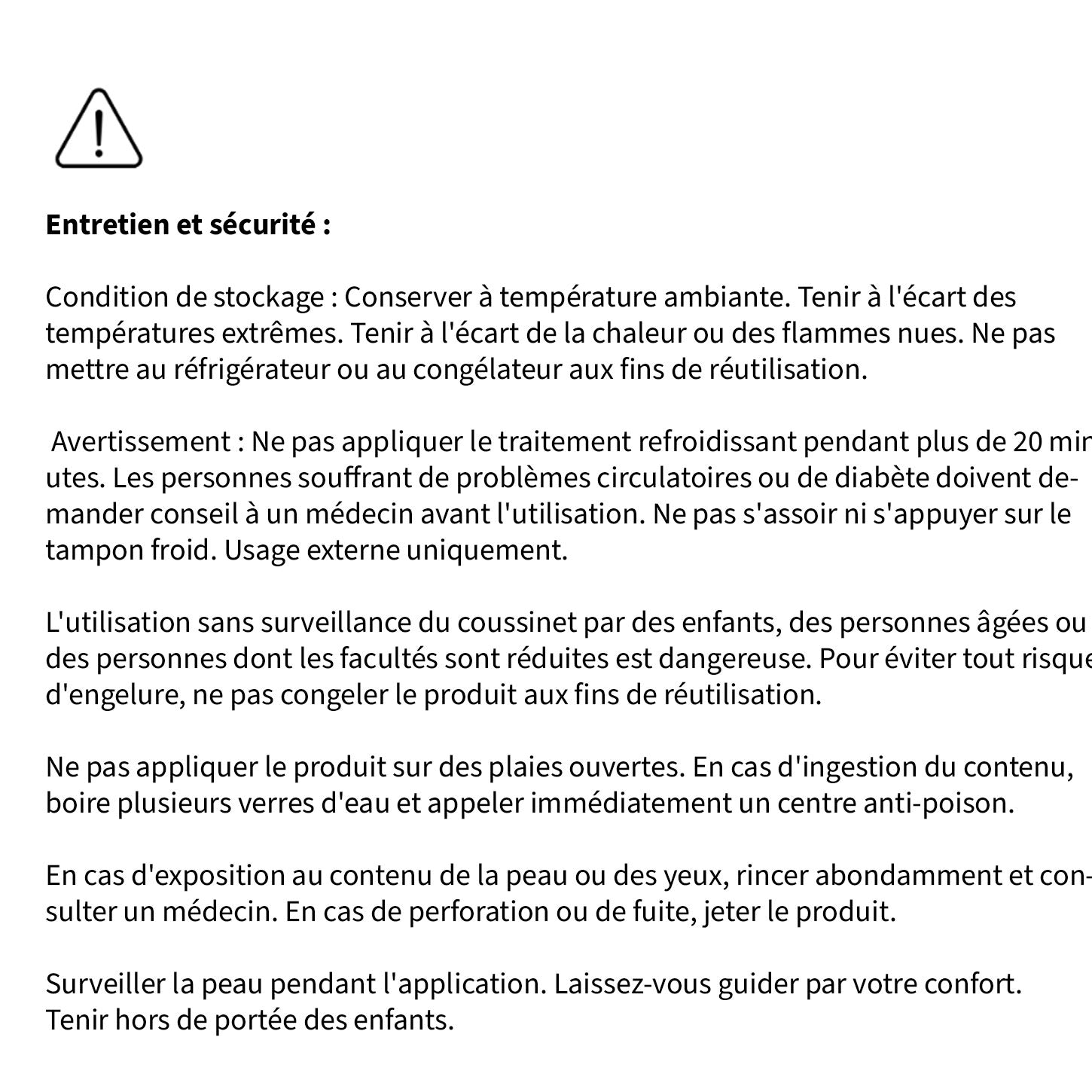 Compresses froides de soulagement rapide+ culottes post-partum jetables (8 compresses + 2 culottes)