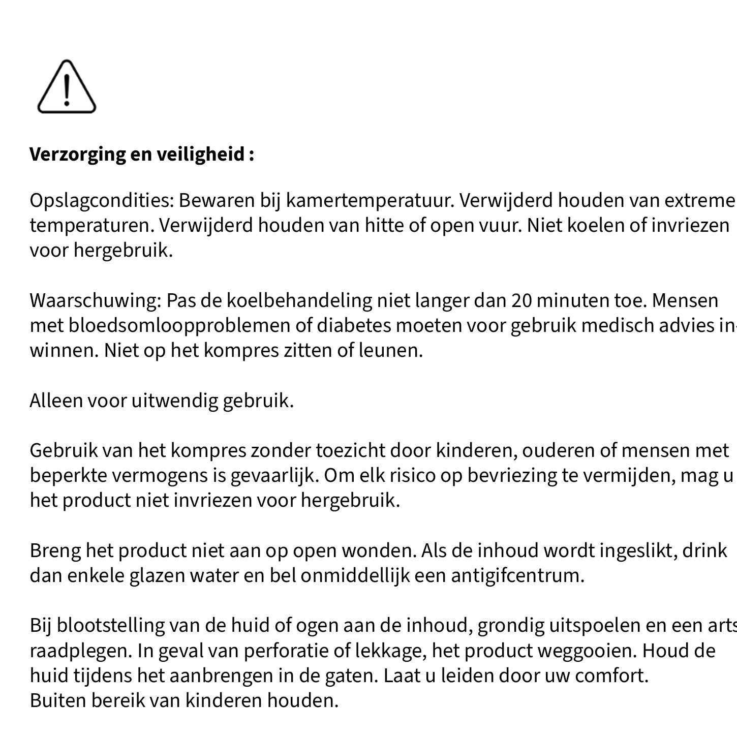 Compresses froides de soulagement rapide+ culottes post-partum jetables (8 compresses + 2 culottes)