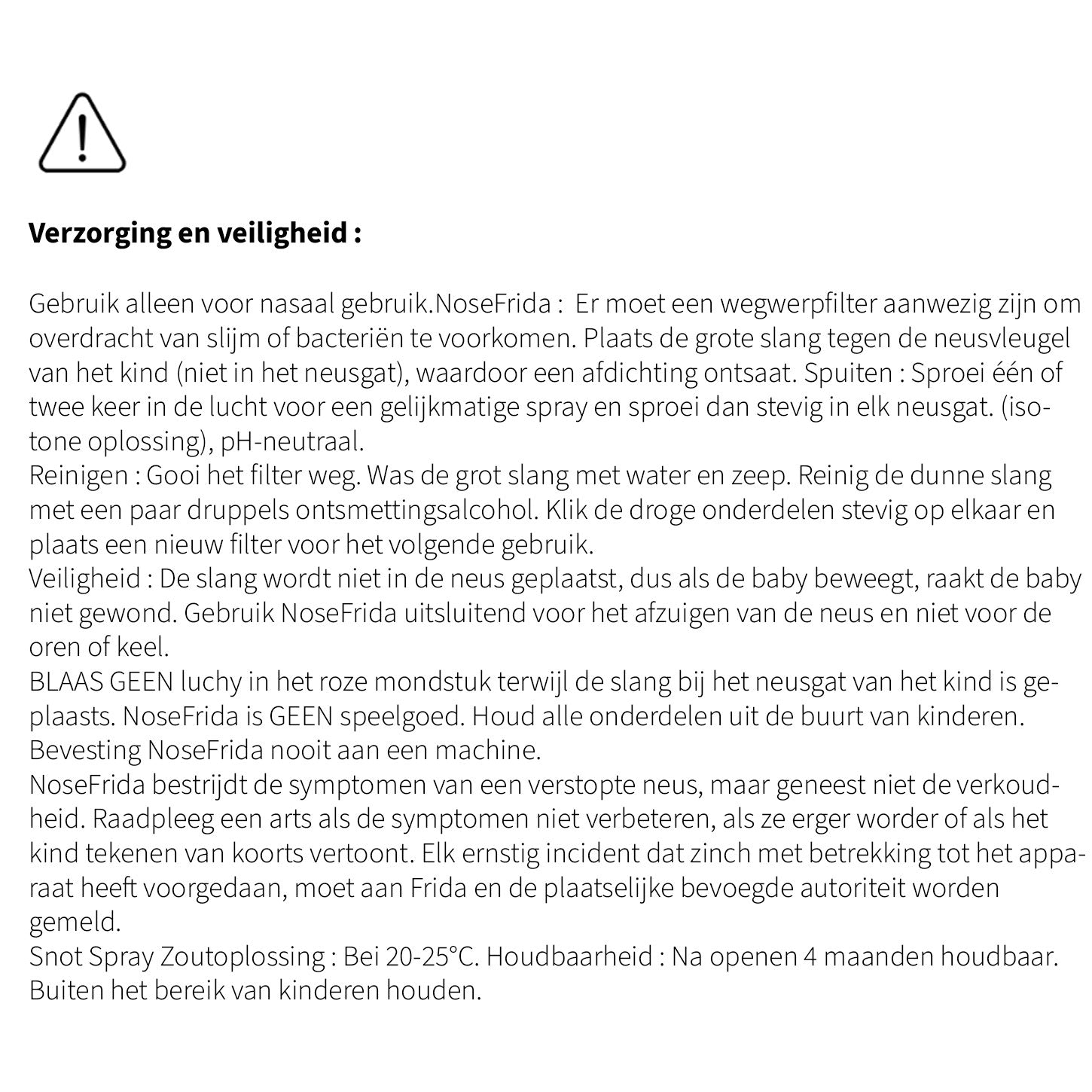 NoseFrida Le kit salin aspi-morve