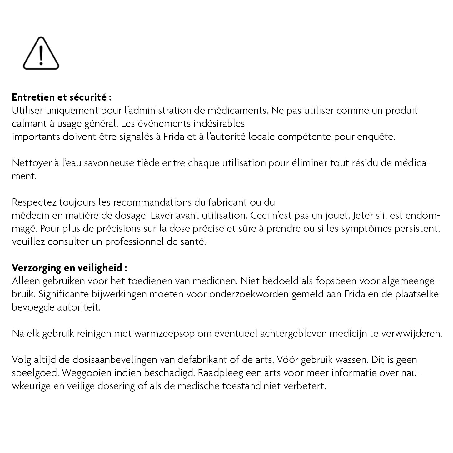 MediFrida Medicijnfopspeen