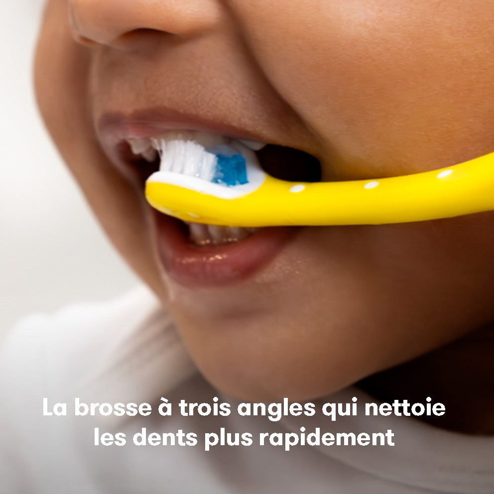 SmileFrida Brosse à dents à trois angles